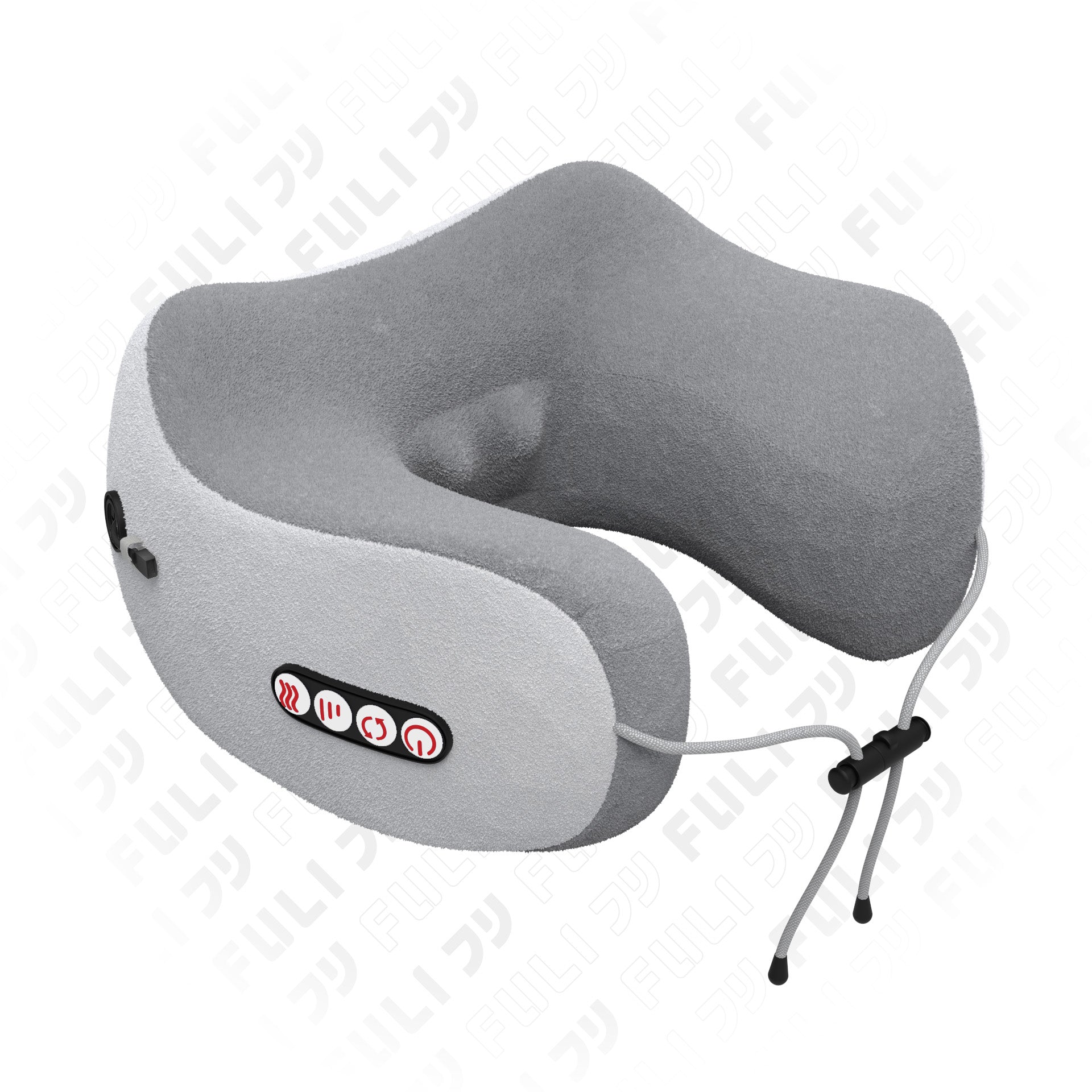เซตนวดผ่อนคลายครบจุด FULI Ergonomic Smart Massager Mattress + Ergo Massage Neck Pillow + Smart Eye Massager