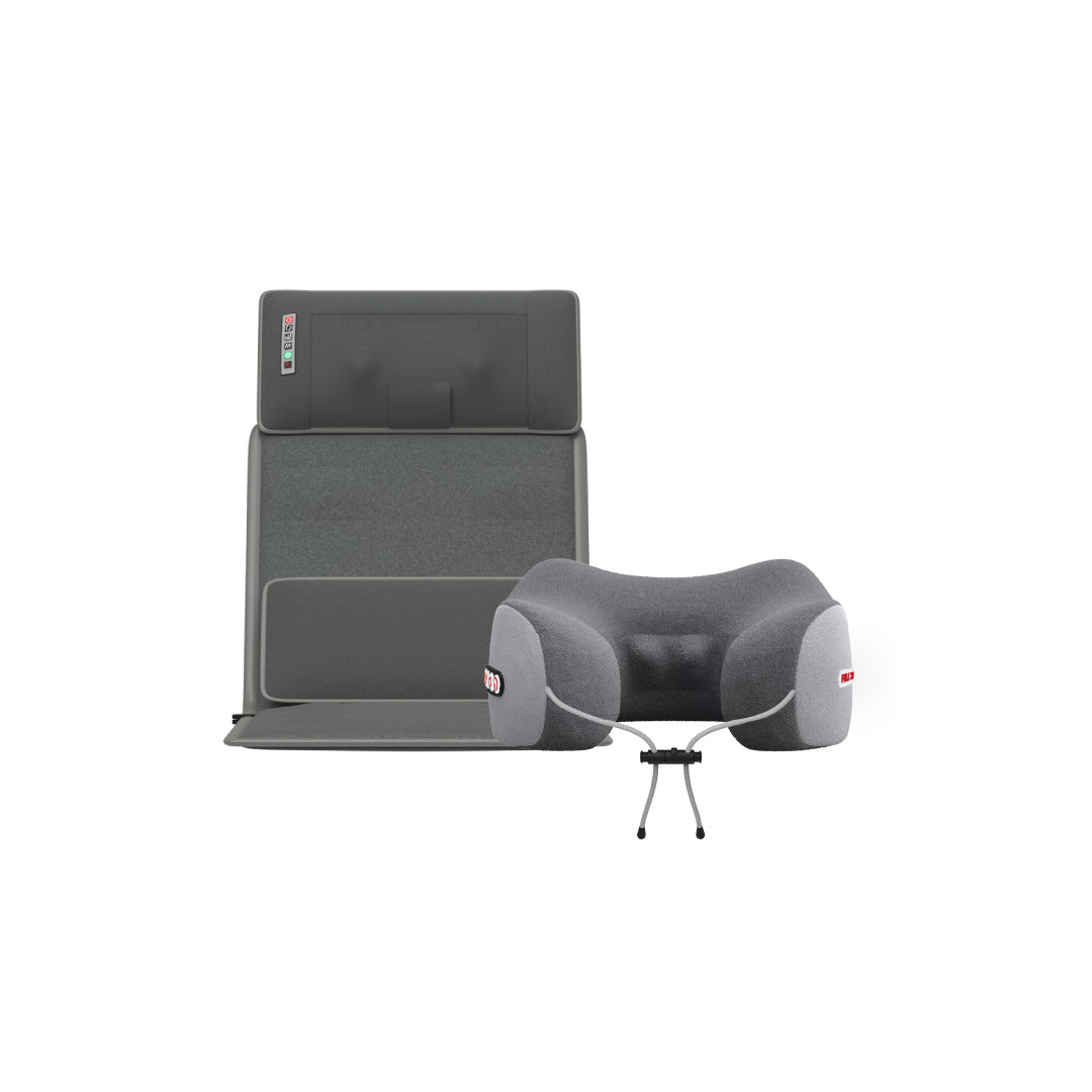 เซตนวดสบายตัว FULI Ergonomic Smart Massager Mattress + Ergo Massage Neck Pillow