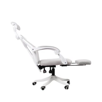 เซตเก้าอี้นั่งสบาย เก้าอี้สุขภาพ FULI X8 ErgoChair - White ขาว แถมฟรี เบาะรองนั่งรูปตัว U